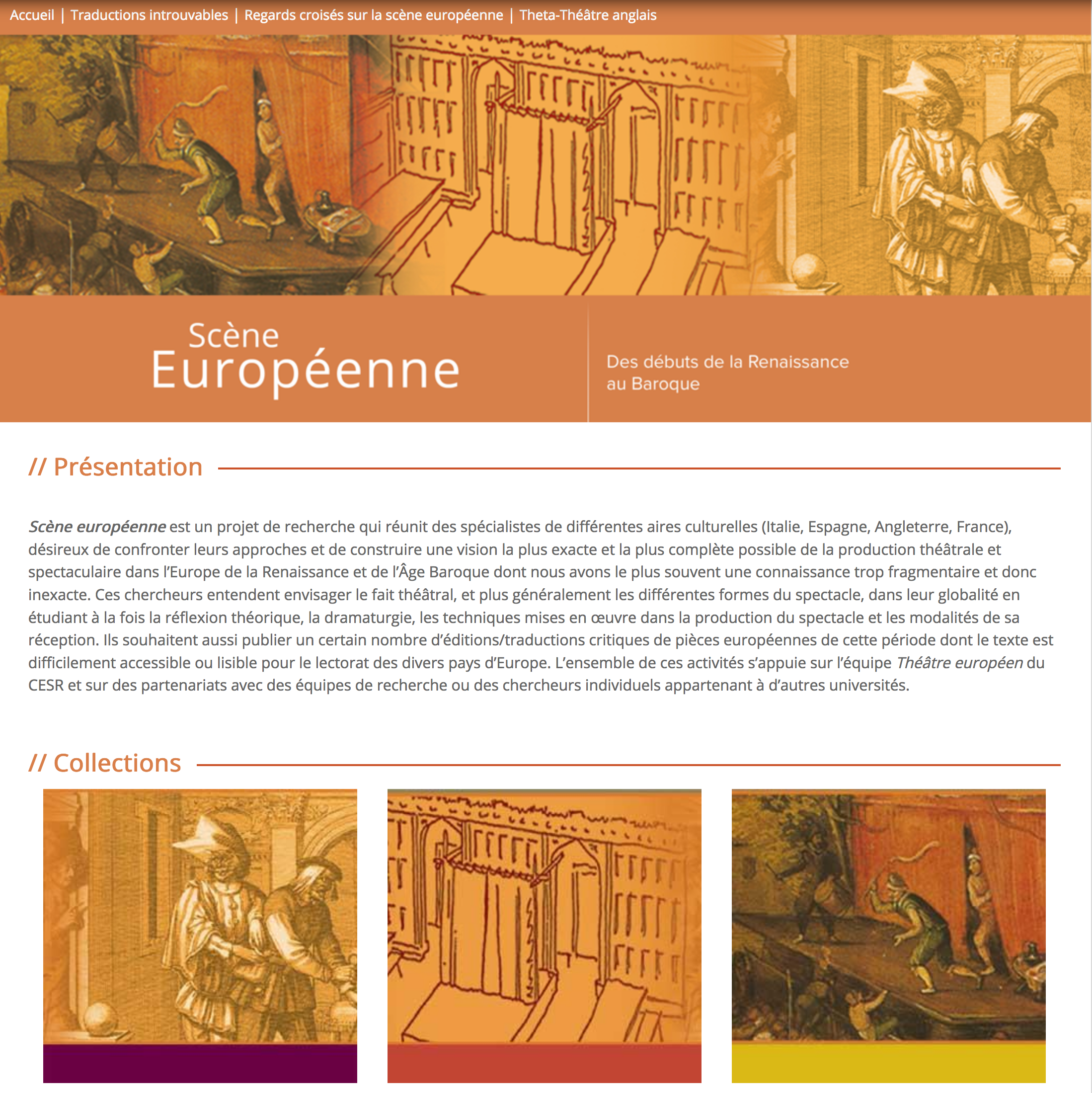 Scène européenne Scène européenne